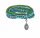 Konplott - Petit Glamour dAfrique - green/lila, antique silver, bracelet elastic