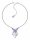 Konplott - Butterfly Dance - pastel multi, size L, antique silver, necklace