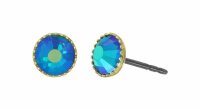 Konplott - Black Jack - blue/green, blue zircon, shiny...