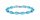 Konplott - Petit Glamour dAfrique - light blue, antique silver, bracelet elastic